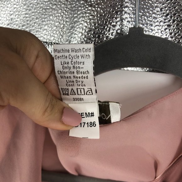 Draper's & Damon's Pink Blush Two Piece Dress Set Petite Large PL LP NWOT - Picture 4 of 5